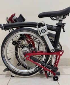 Brompton C Line M6L Black Red 2020
