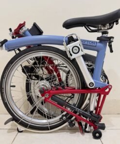Brompton C Line M6L Cloud Blue Red 2021