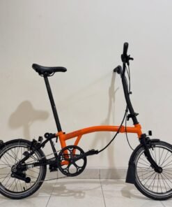 Brompton H6L Orange Black Edition 2018 | Bekas Istimewa 95% Original