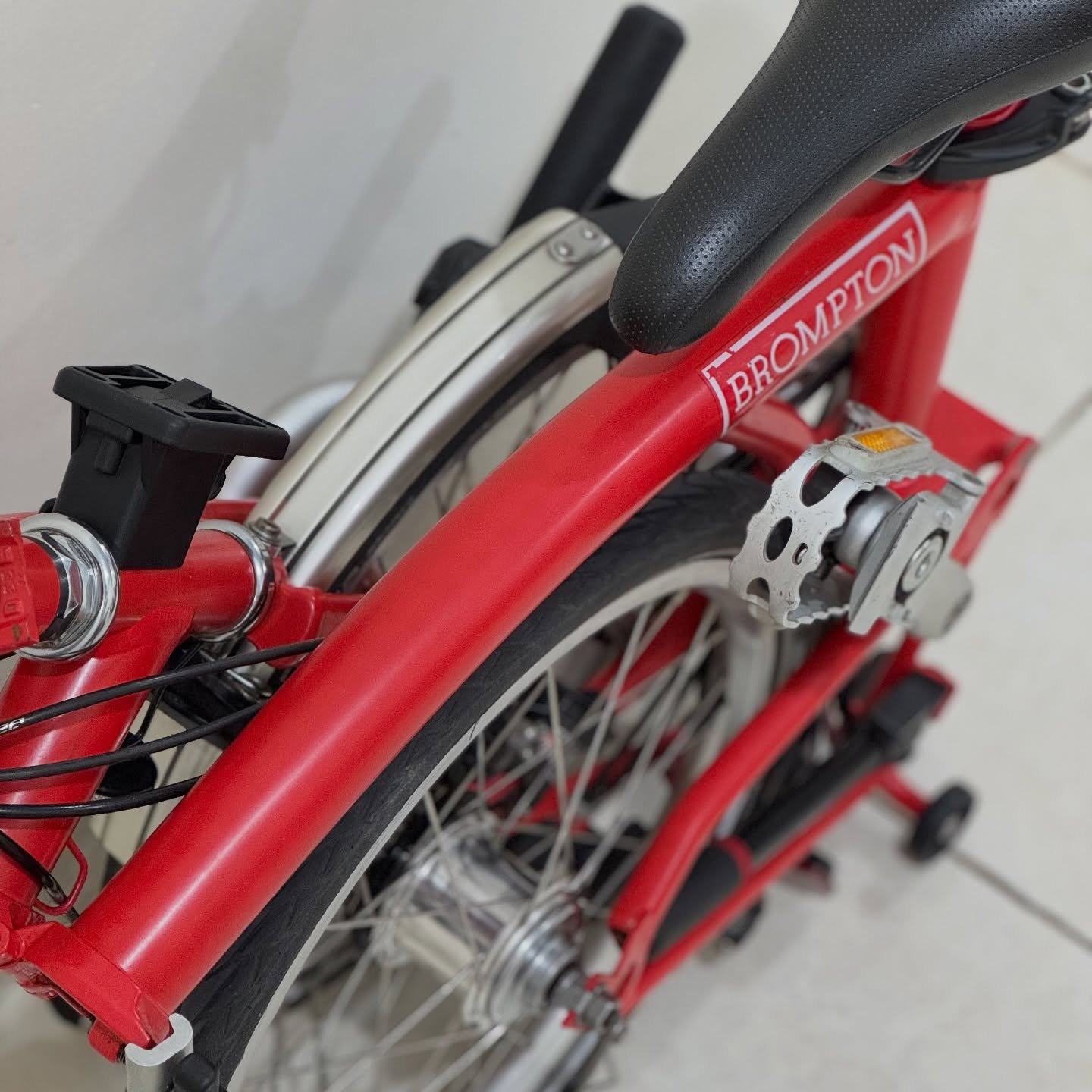Brompton H6L Red Rocket 2019 3 - Brompton Bekas