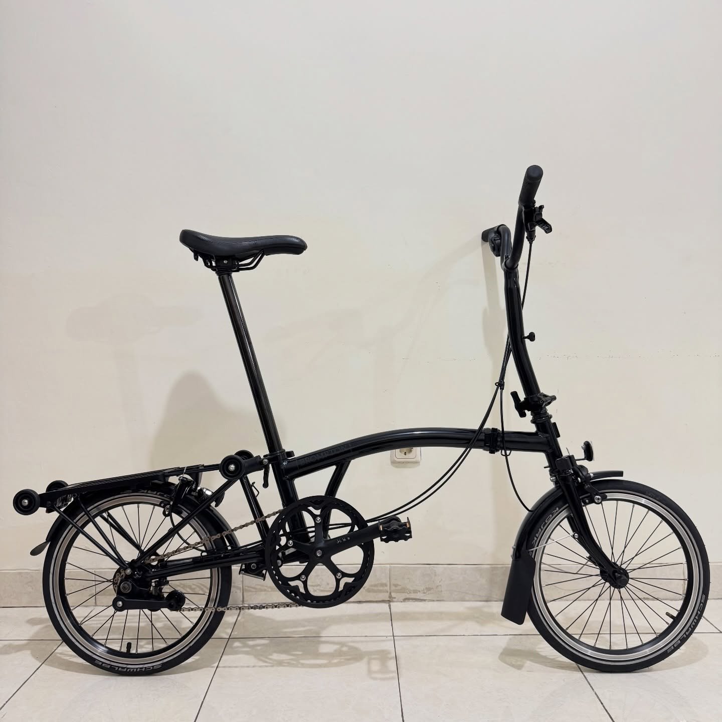 Brompton M2R Black Black Edition 2019 10 - Brompton Bekas