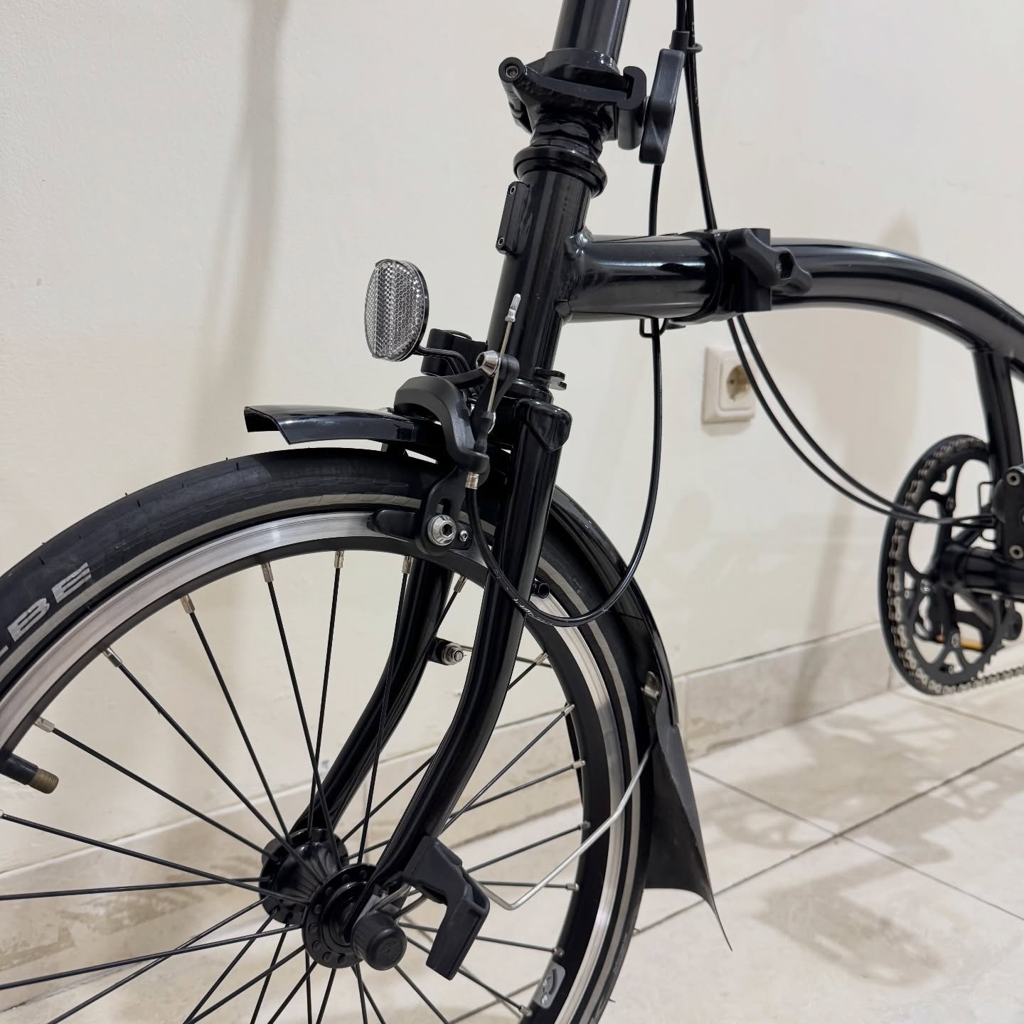 Brompton M2R Black Black Edition 2019 5 - Brompton Bekas