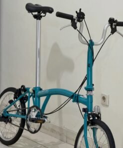 Brompton M3E Water Blue 2019 | Bekas Istimewa 92% Original