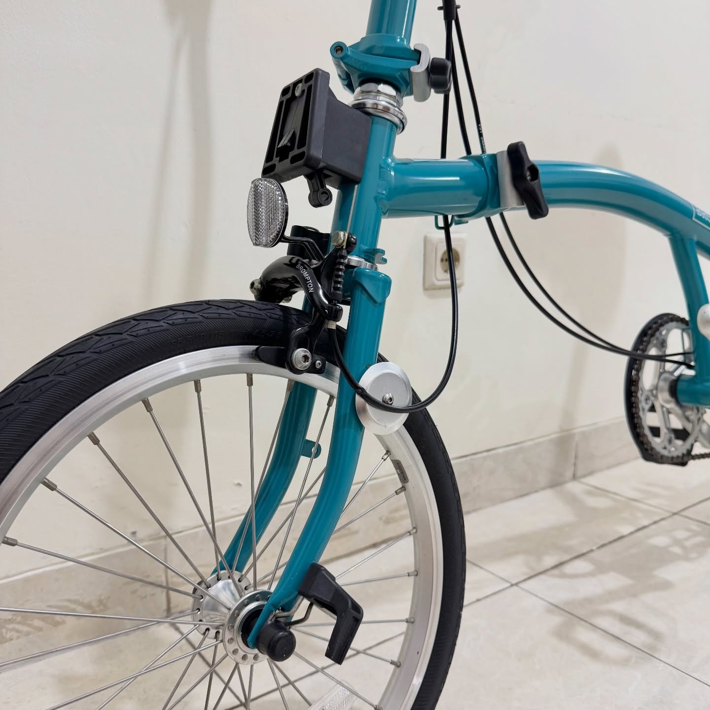 Brompton M3E Water Blue 2020 10 - Brompton Bekas