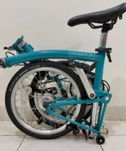 Brompton M3E Water Blue 2020 | Bekas Istimewa 93% Original