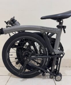 Brompton M4E-X Storm Grey P Line 2022