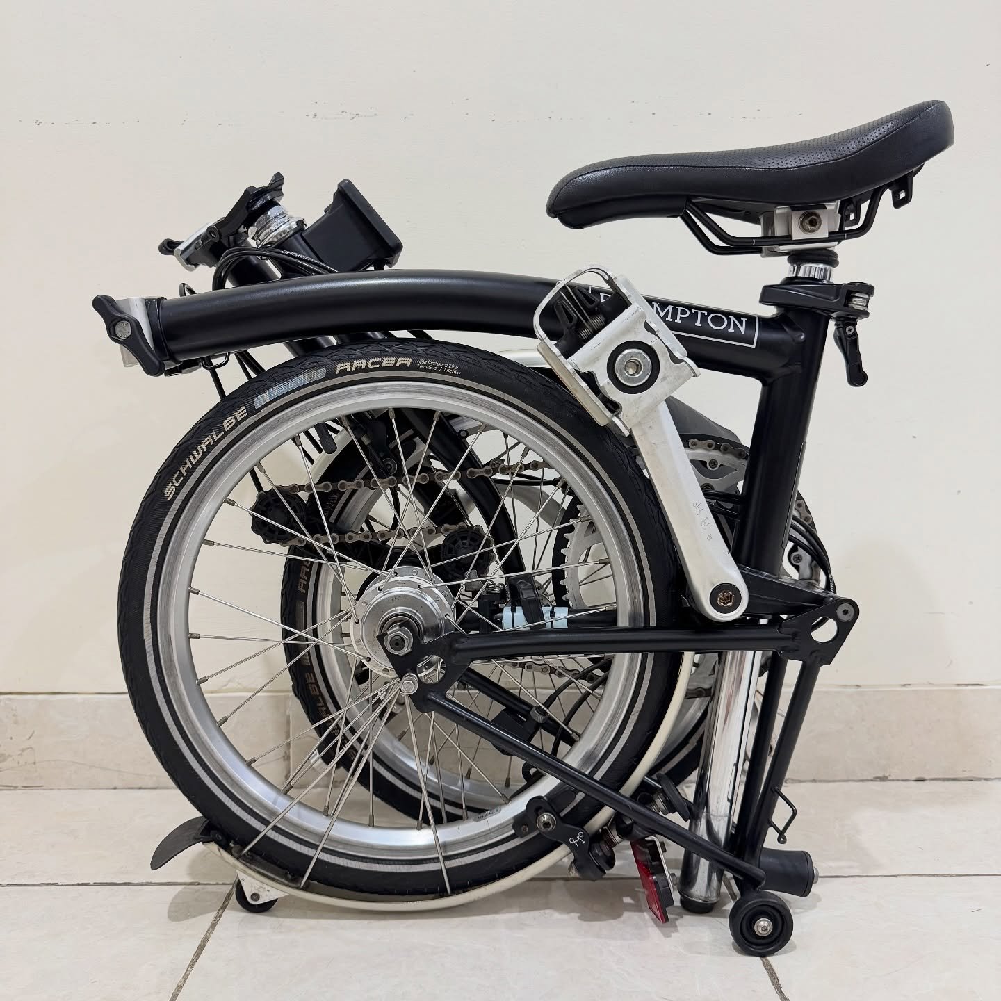 Brompton M6L Black 2020 5 - Brompton Bekas Brompton M6L Black 2020