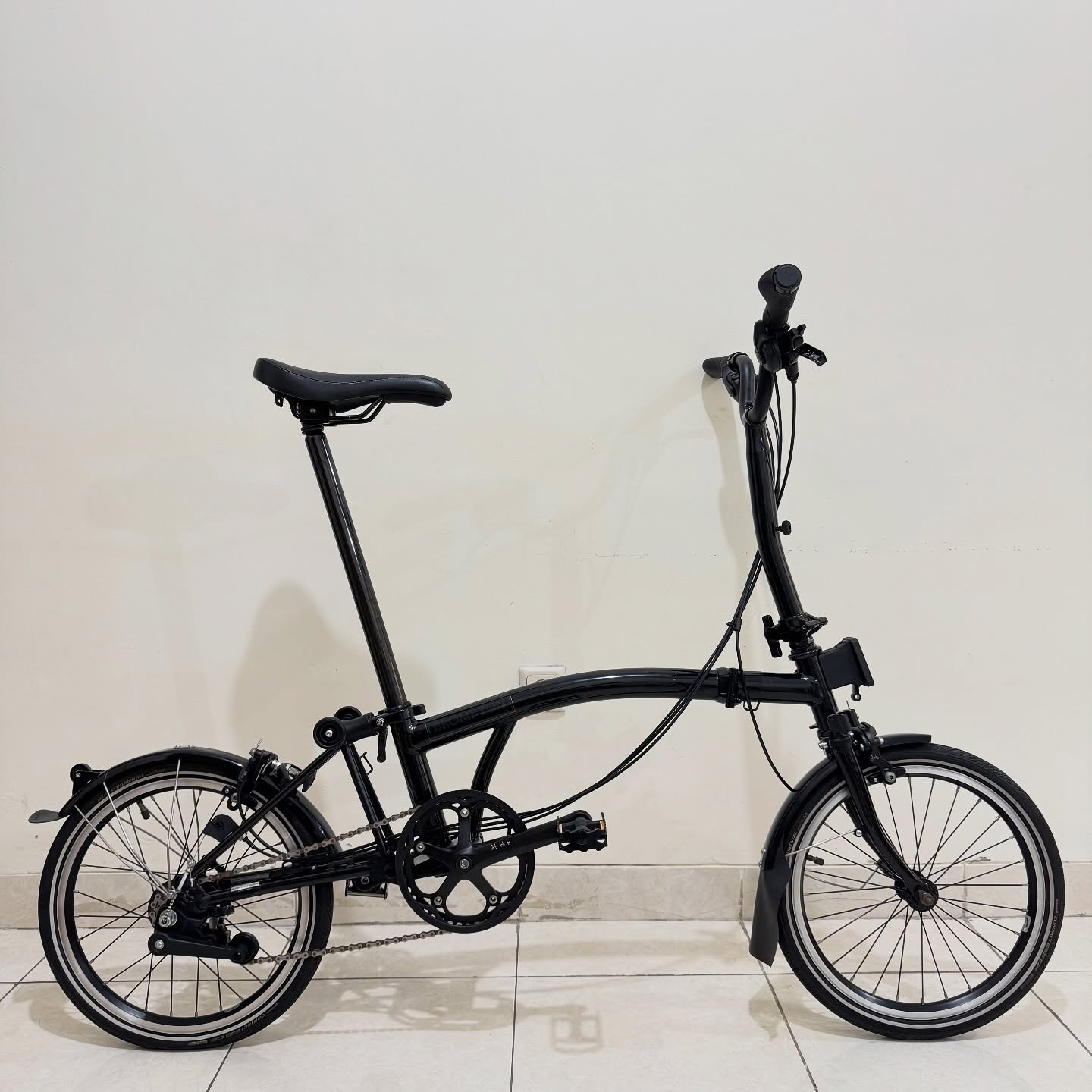 Brompton M6L Black Black Edition 2019 10 - Brompton Bekas