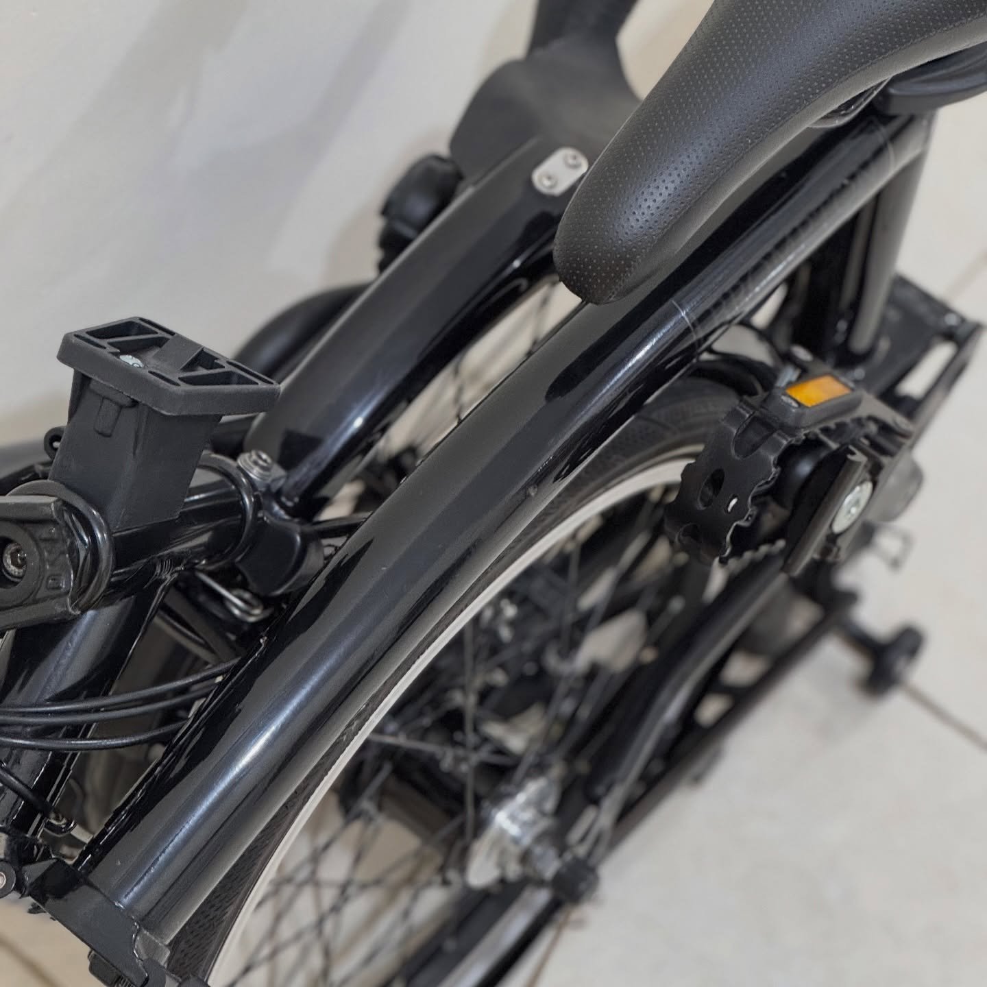 Brompton M6L Black Black Edition 2019 9 - Brompton Bekas