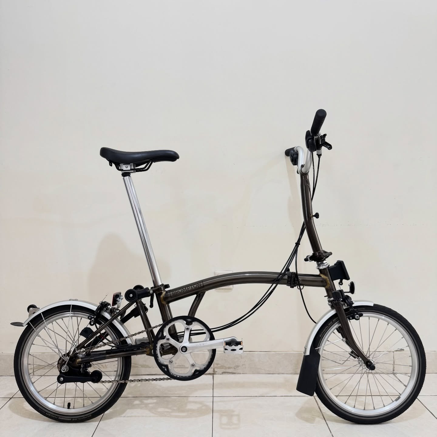 Brompton M6L Black Lacquer 2020 Bekas Istimewa 93 Original 10 - Brompton Bekas