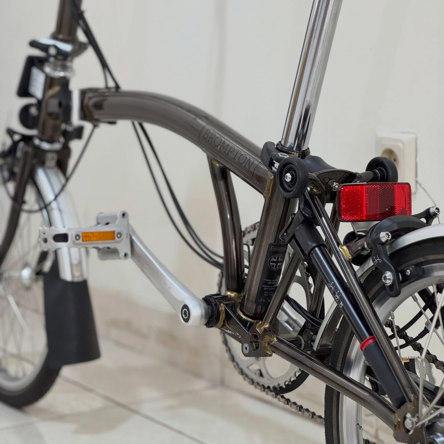 Brompton M6L Black Lacquer 2020 Bekas Istimewa 93 Original 2 - Brompton Bekas