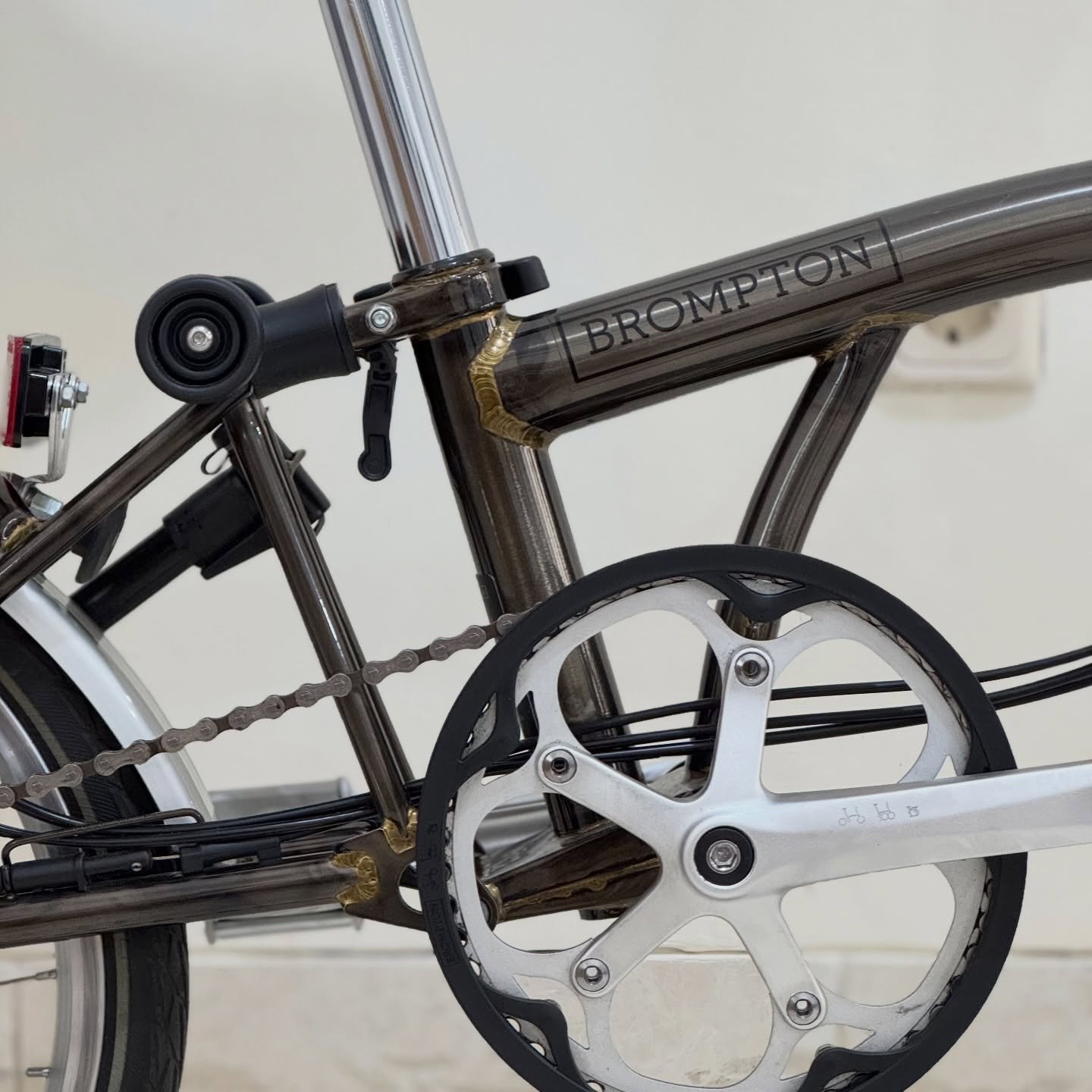 Brompton M6L Black Lacquer 2020 Bekas Istimewa 93 Original 5 - Brompton Bekas