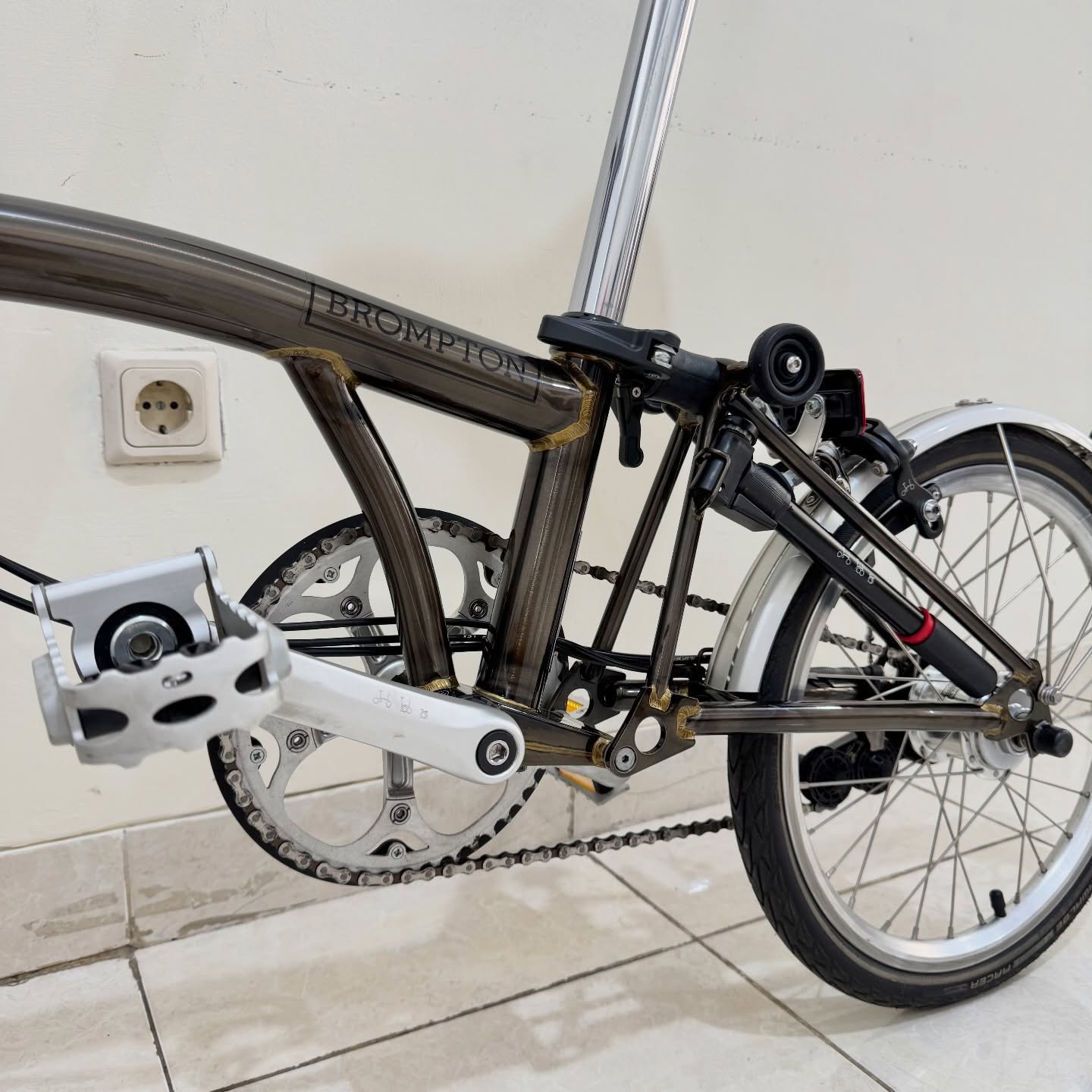 Brompton M6L Black Lacquer 2020 Bekas Istimewa 93 Original 6 - Brompton Bekas