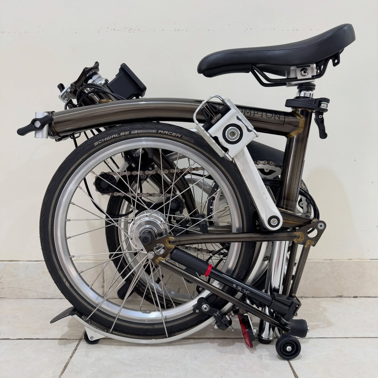 Brompton M6L Black Lacquer 2020 Bekas Istimewa 93 Original 8 - Brompton Bekas Brompton M6L Black Lacquer 2020 |