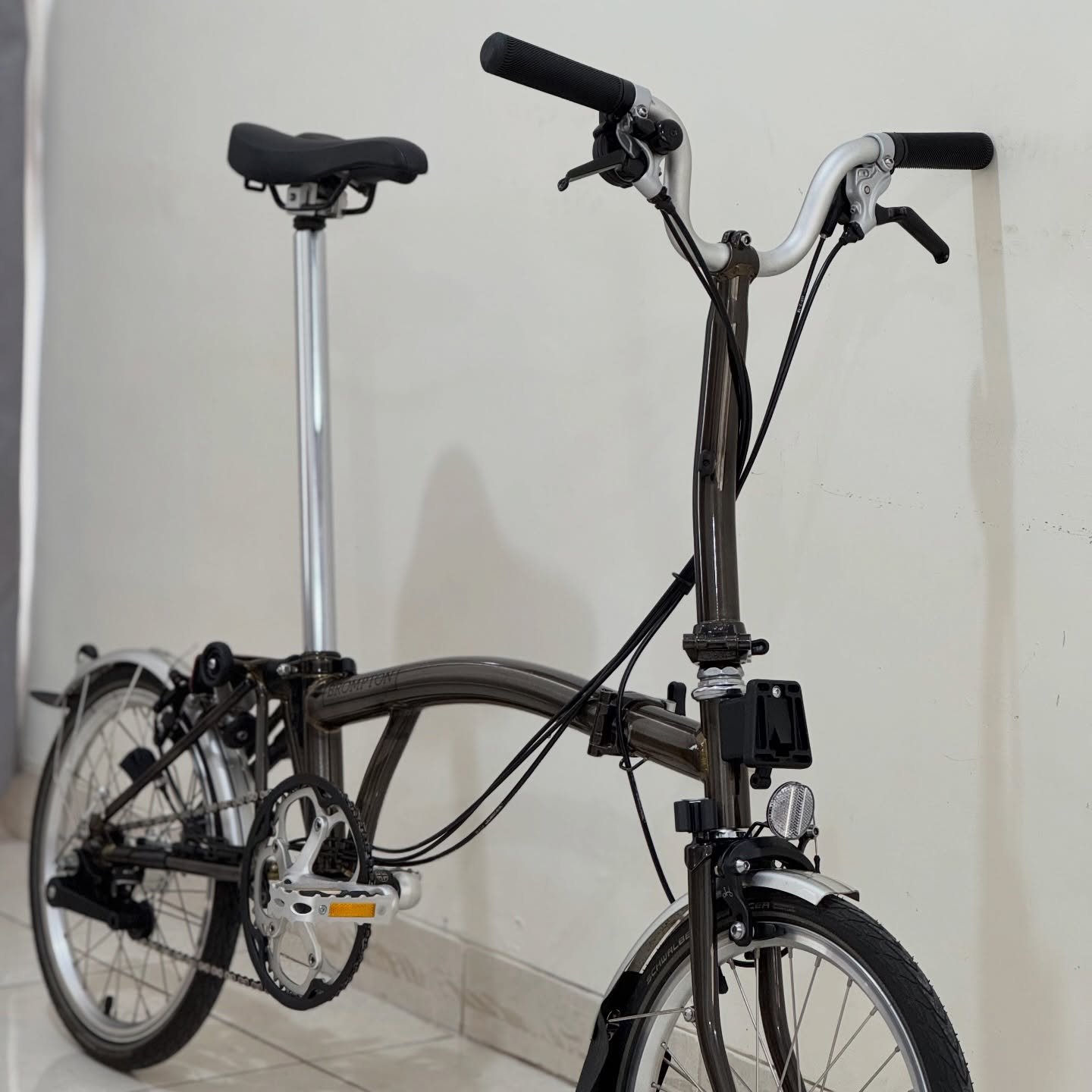 Brompton M6L Black Lacquer 2020 Bekas Istimewa 93 Original 9 - Brompton Bekas