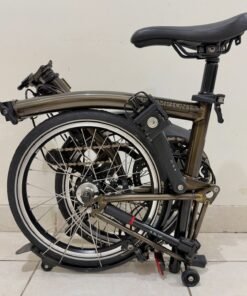 Brompton M6L Black Lacquer Black Edition 2019 (10) - Brompton Bekas Brompton M6L Black Lacquer Black Edition 2019 | Like New 98% Original