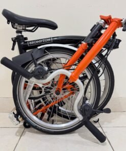 Brompton M6L Black Orange 2019