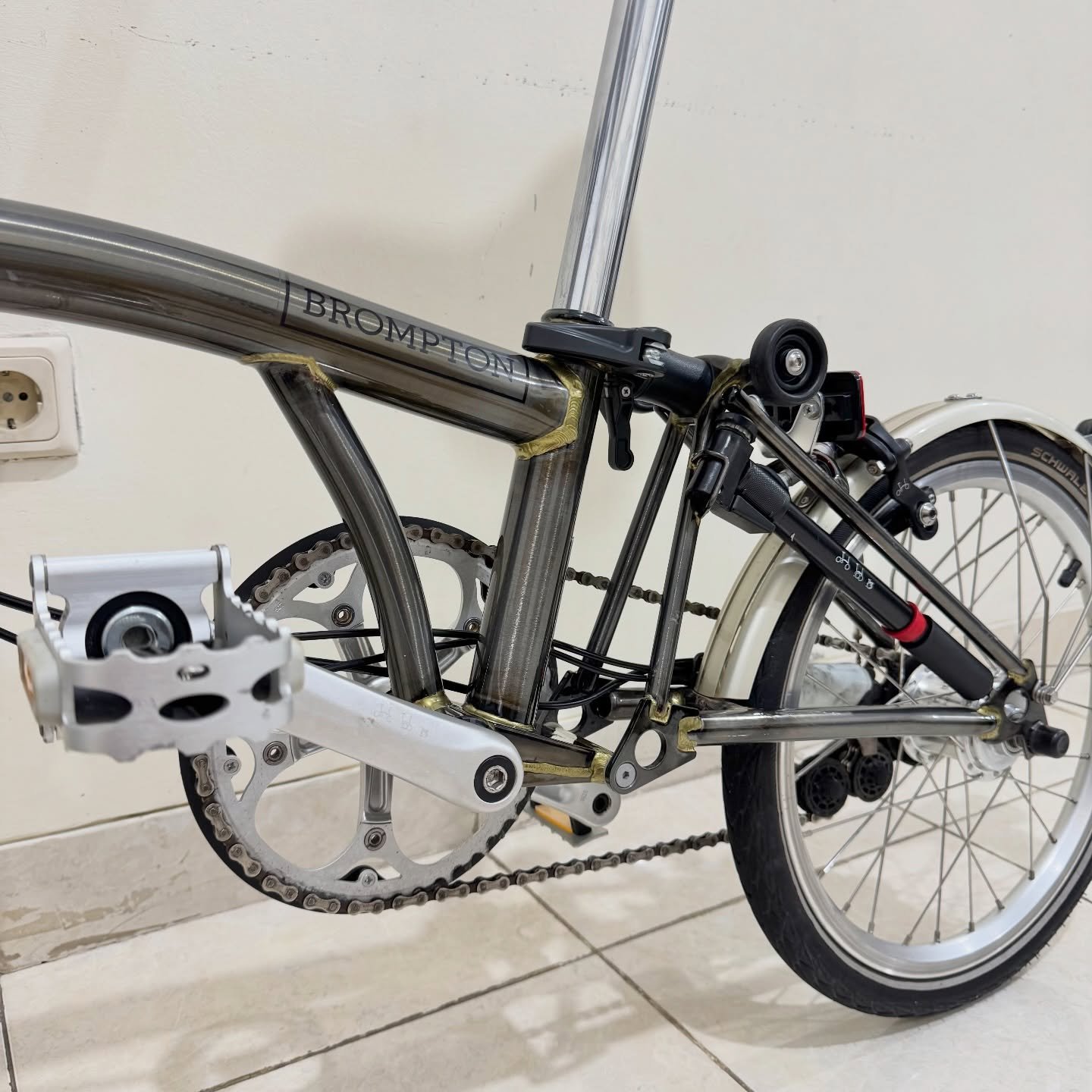 Brompton M6L Raw Lacquer 2020 10 - Brompton Bekas