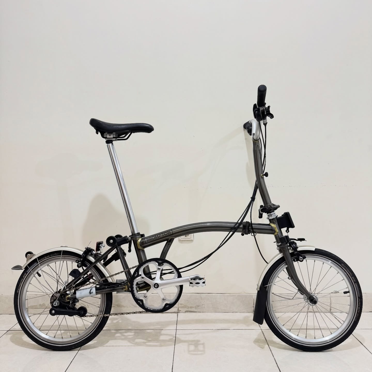 Brompton M6L Raw Lacquer 2020 3 - Brompton Bekas