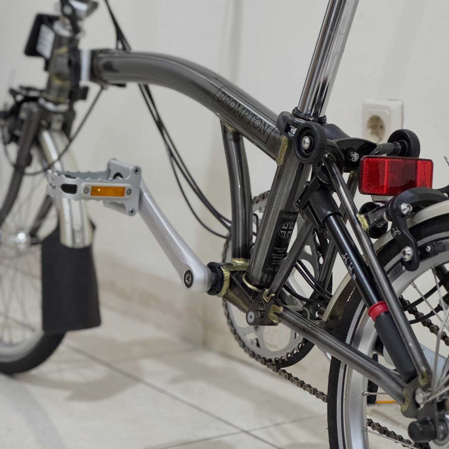 Brompton M6L Raw Lacquer 2020 4 - Brompton Bekas