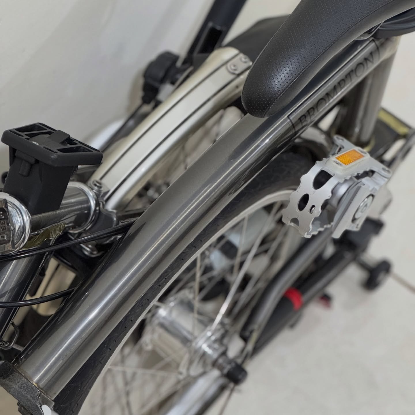 Brompton M6L Raw Lacquer 2020 7 - Brompton Bekas