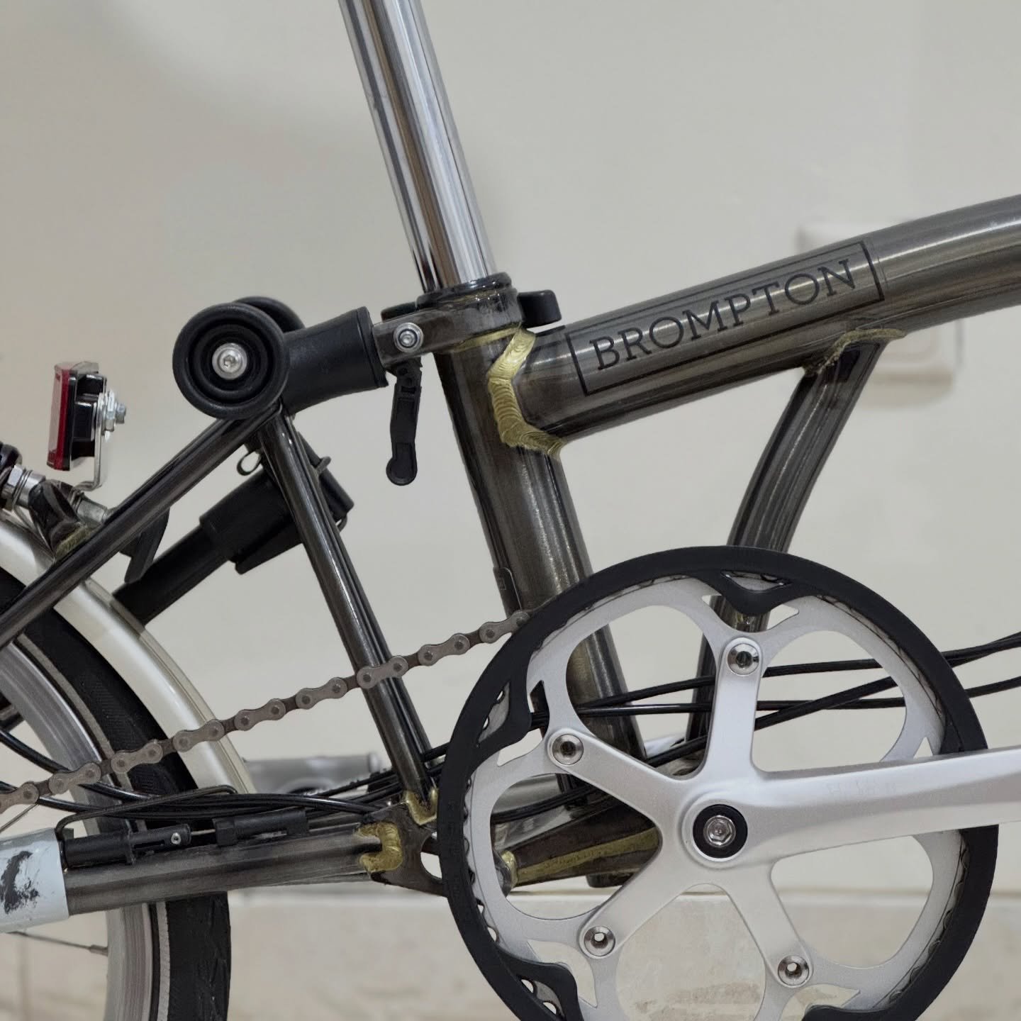 Brompton M6L Raw Lacquer 2020 8 - Brompton Bekas