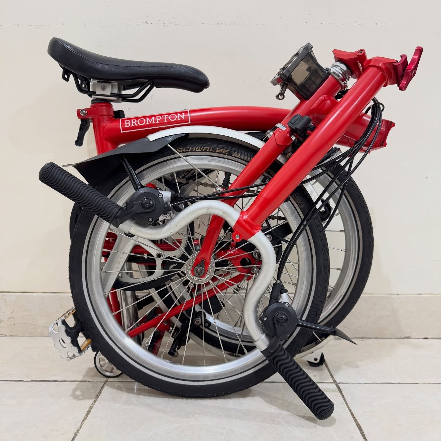 Brompton M6L Raw Lacquer 2020 Bekas Istimewa 93 Original 1 - Brompton Bekas Brompton M6L Raw Lacquer 2020