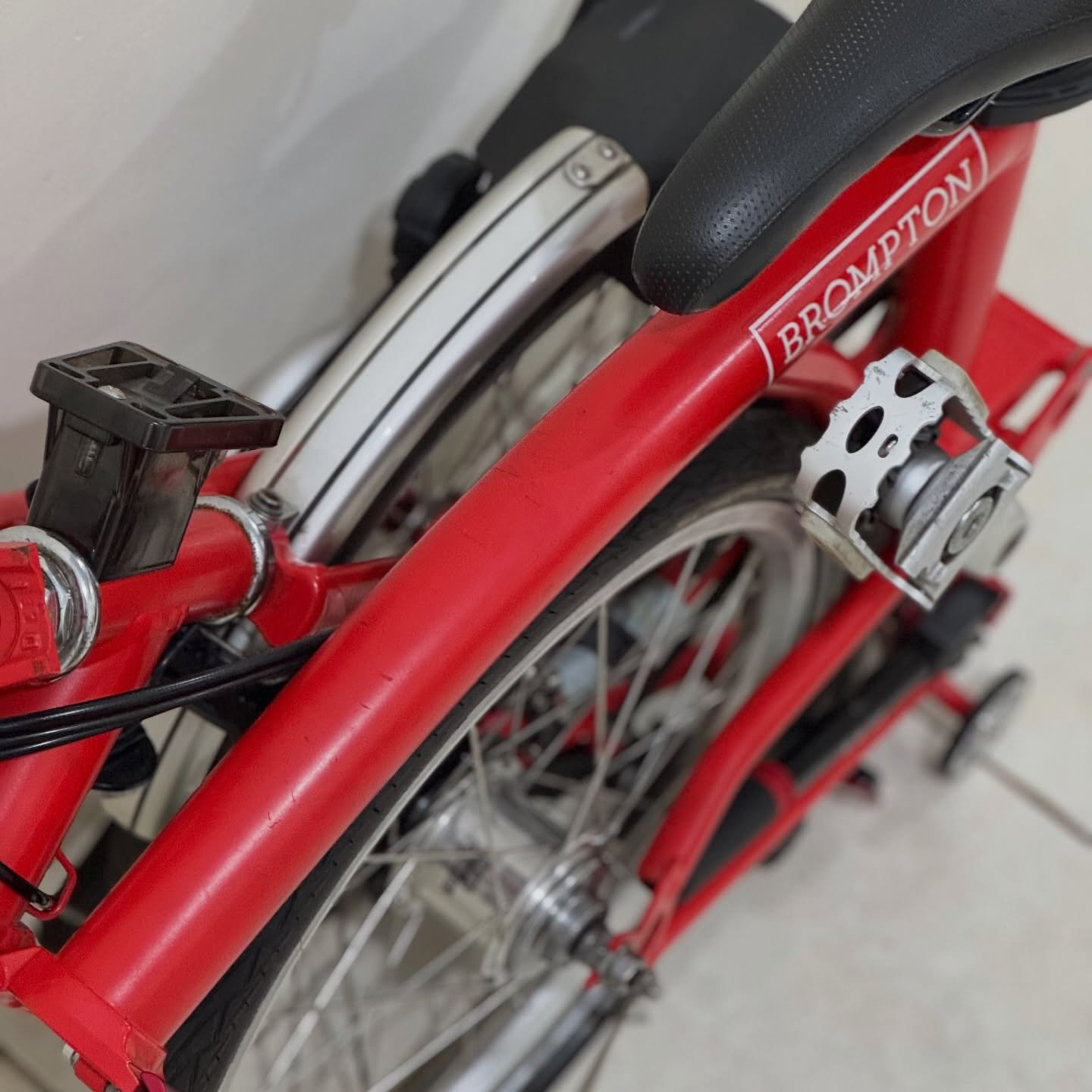 Brompton M6L Raw Lacquer 2020 Bekas Istimewa 93 Original 10 - Brompton Bekas