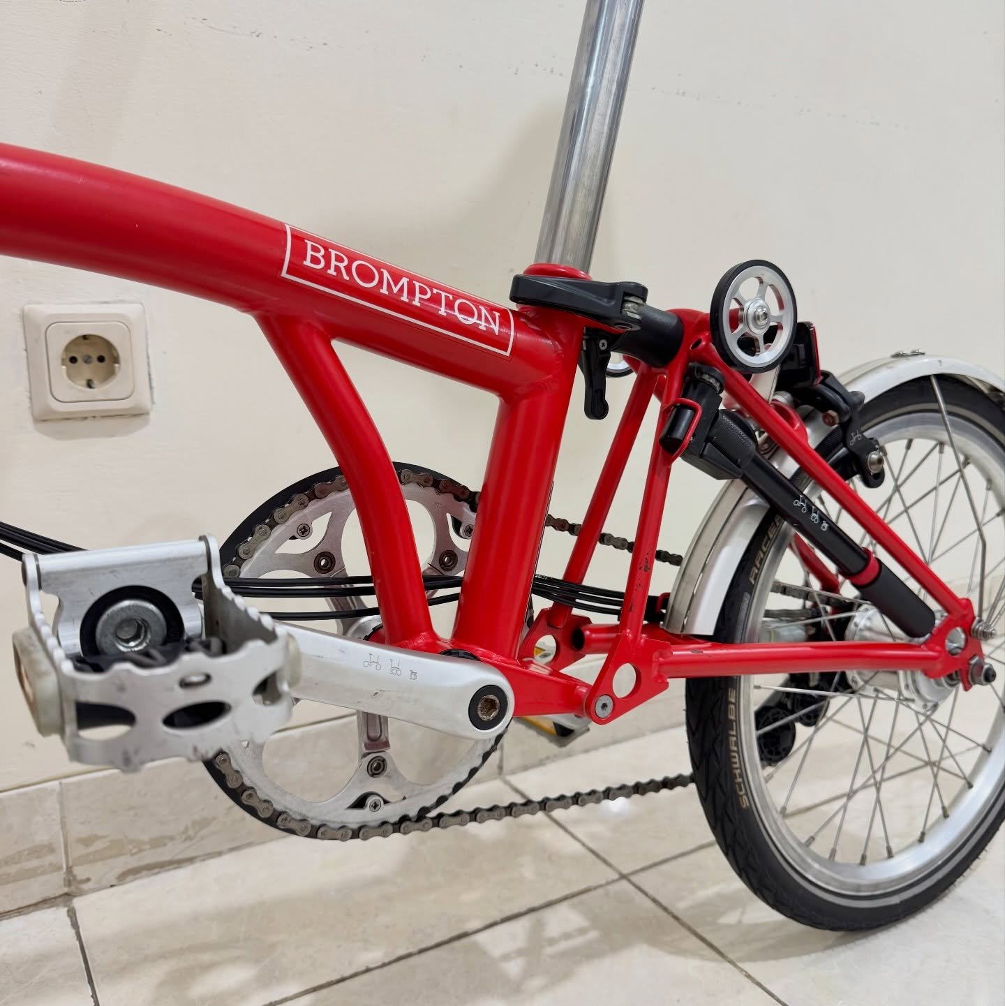 Brompton M6L Raw Lacquer 2020 Bekas Istimewa 93 Original 6 - Brompton Bekas