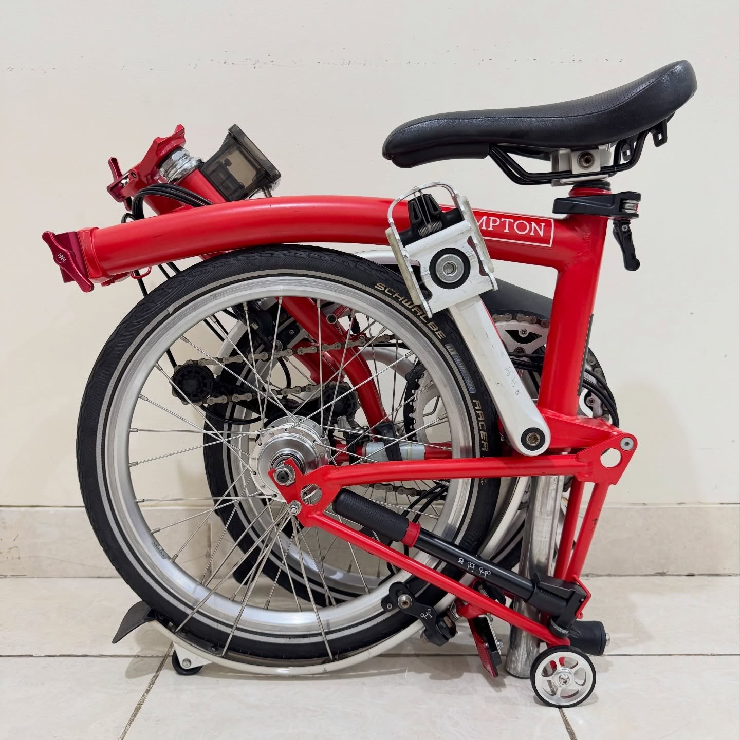 Brompton M6L Raw Lacquer 2020 Bekas Istimewa 93 Original 8 - Brompton Bekas Brompton M6L Raw Lacquer 2020