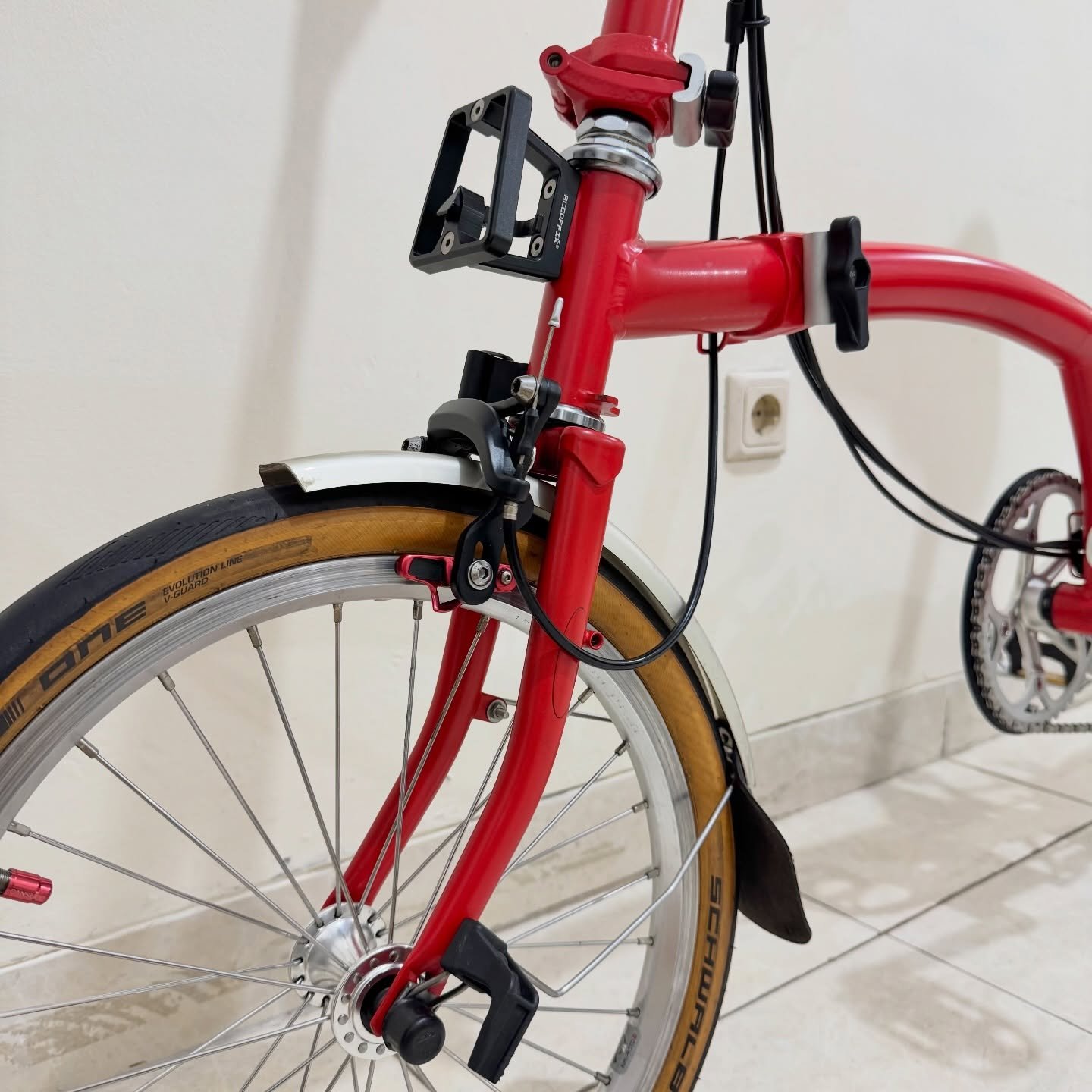 Brompton M6L Red Rocket 2019 2 - Brompton Bekas