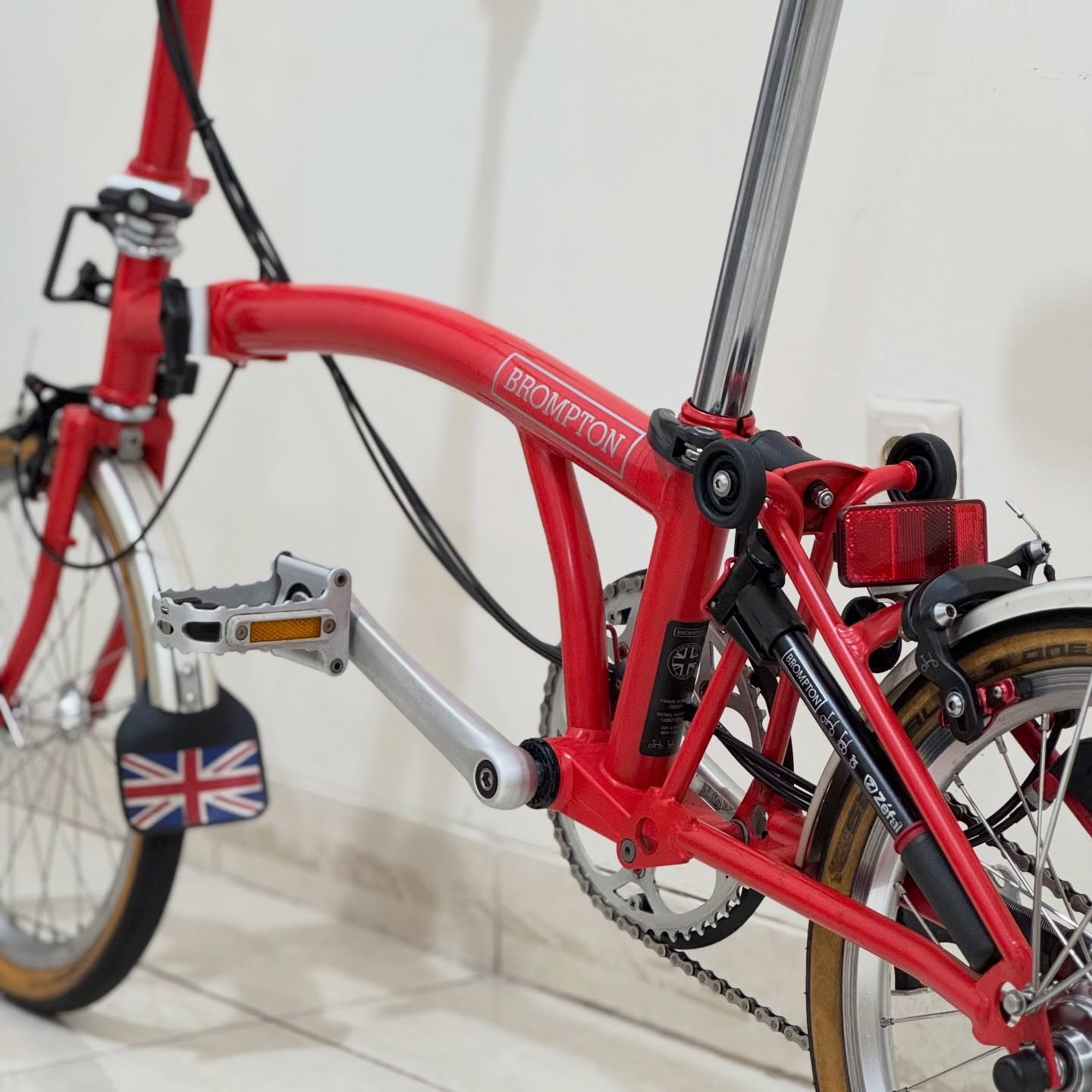 Brompton M6L Red Rocket 2019 3 - Brompton Bekas