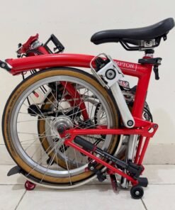 Brompton M6L Red Rocket 2019 | Bekas Istimewa 90% Original