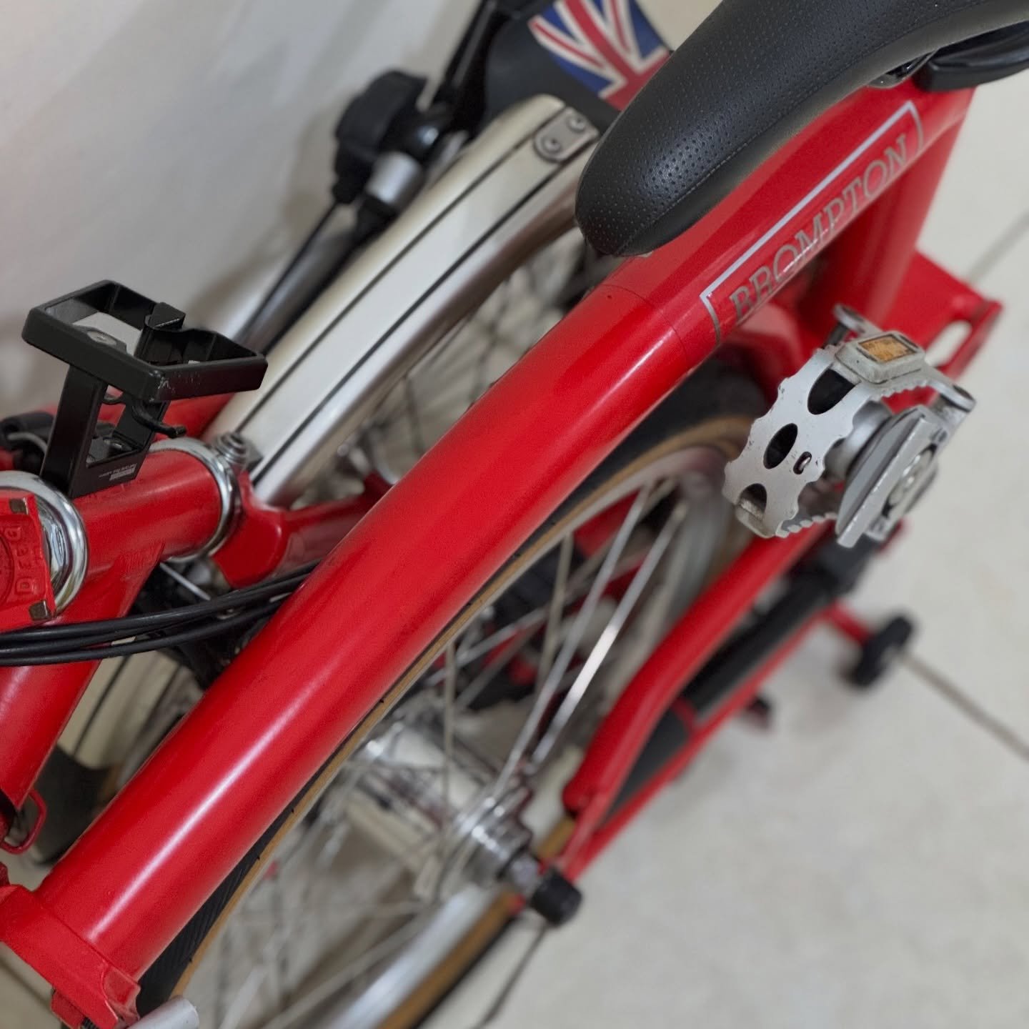 Brompton M6L Red Rocket 2019 4 - Brompton Bekas