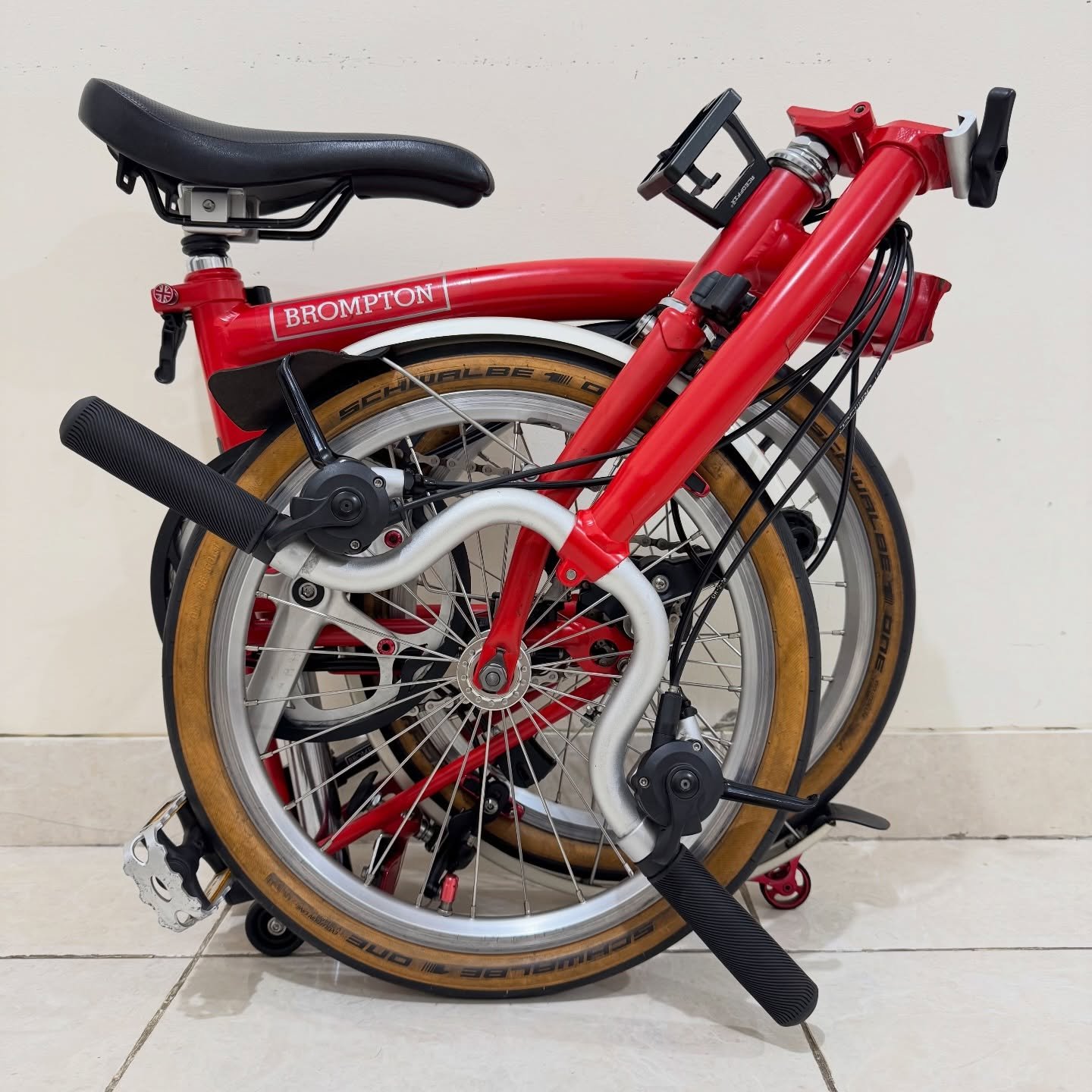 Brompton M6L Red Rocket 2019 9 - Brompton Bekas