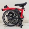 Brompton M6L Red Rocket Black Edition 2019 5 - Brompton Bekas Brompton M6L Red Rocket Black Edition 2019
