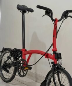 Brompton M6L Red Rocket Black Edition 2020 | Like New 98% Original