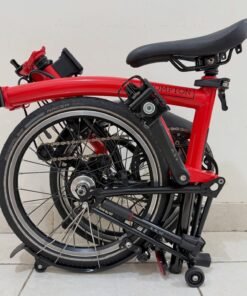 Brompton M6L Red Rocket Black Edition 2020 | Like New 98% Original
