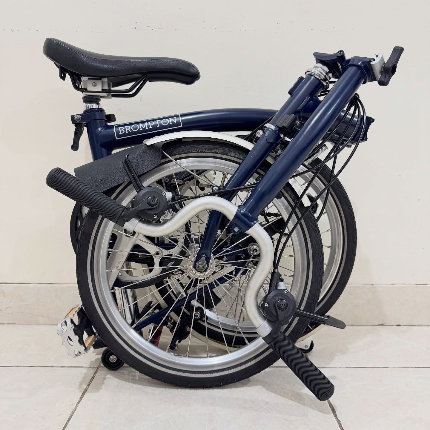 Brompton M6L Tempest Blue 2020 1 - Brompton Bekas Brompton M6L Tempest Blue 2020