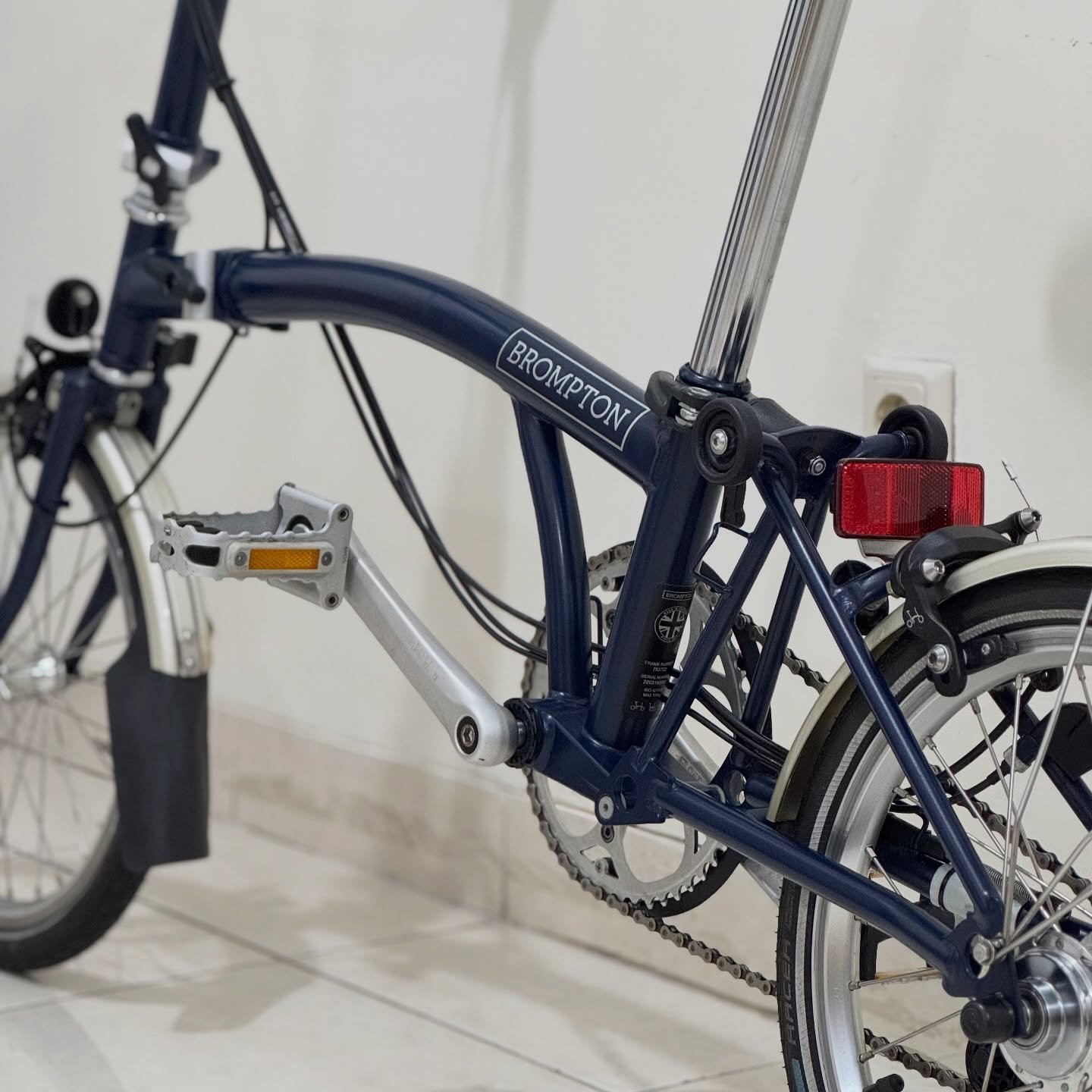 Brompton M6L Tempest Blue 2020 5 - Brompton Bekas