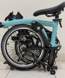 Brompton M6L Turkish Green Black Edition 2019 (8) - Brompton Bekas Brompton M6L Turkish Green Black Edition 2019