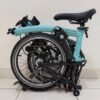 Brompton M6L Turkish Green Black Edition C Line 2021 | Like New 97%