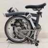 Brompton M6L-X Graphite Metallic Titanium 2020 Superlight 8 - Brompton Bekas Brompton M6L-X Graphite Metallic Titanium 2020