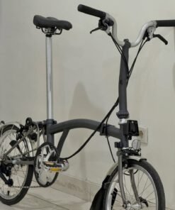 Brompton M6L-X Graphite Metallic Titanium 2020 | Superlight Istimewa