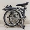 Brompton M6L-X Graphite Metallic Titanium 2020 | Superlight Istimewa