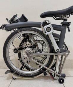 Brompton M6L-X Graphite Metallic Titanium 2020 | Superlight Istimewa