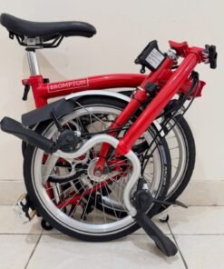 Brompton M6Ld Red Rocket Dynamo 2019