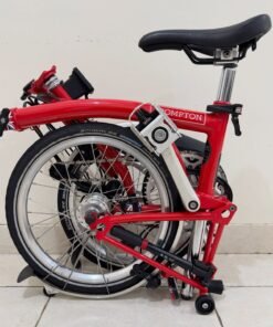 Brompton M6Ld Red Rocket Dynamo 2019
