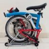 Brompton M6R Lagoon Blue Red 2019