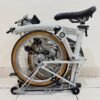 Brompton M6R Papyrus White 2020 10 - Brompton Bekas Brompton M6R Papyrus White 2020